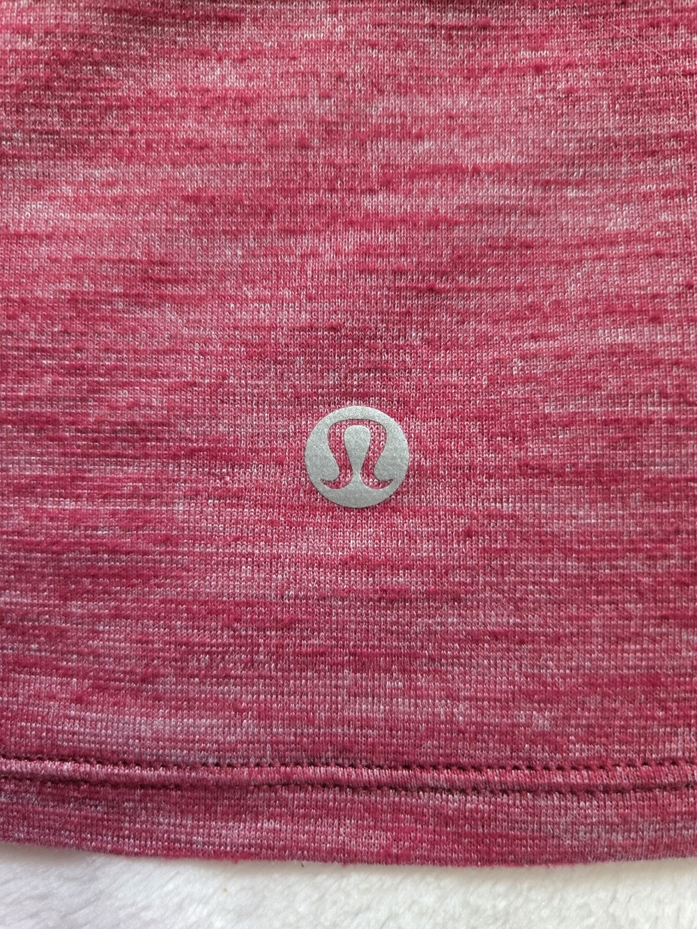 lululemon athletica Heathered Raspberry Racerback Tank - Picture 3 of 6
